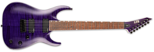 ESP Guitars - SH-207 Brian Head Welch Signature 7-String Electric Guitar - See Thru Purple