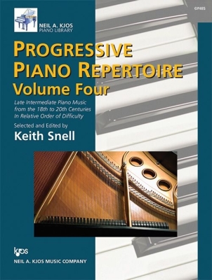 Kjos Music - Progressive Piano Repertoire, Volume Four - Snell - Piano - Book