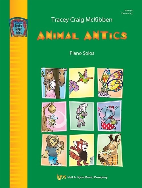 Animal Antics - McKibben - Piano - Book