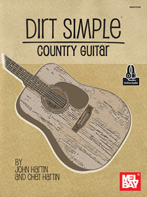 Mel Bay - Dirt Simple Country Guitar - Hartin/Hartin - Guitar TAB - Book/Audio Online
