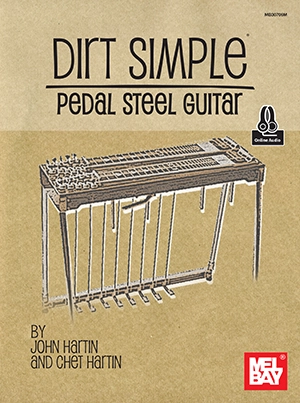 Dirt Simple Pedal Steel Guitar - Hartin/Hartin - Steel Guitar - Book/Audio Online