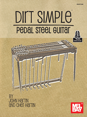 Mel Bay - Dirt Simple Pedal Steel Guitar - Hartin/Hartin - Steel Guitar - Book/Audio Online