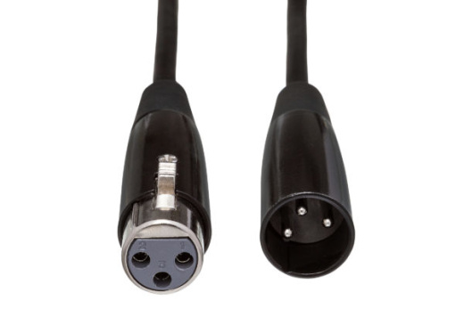 XLR3F to XLR3M Economy Microphone Cable - 10\'