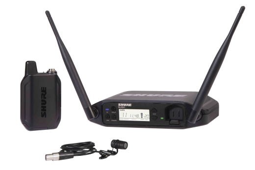 Shure - GLXD+ Digital Wireless Bodypack System w/ WL185 Lavalier