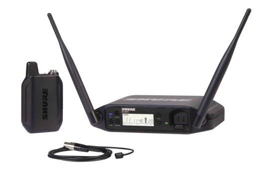 Shure - GLXD+ Digital Wireless Bodypack System w/ WL93 Lavalier