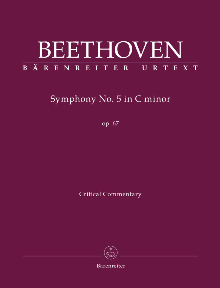 Symphony no. 5 in C minor op. 67 - Beethoven/Del Mar - Score/Critical Commentary