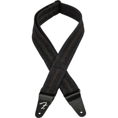 Fender - Fender x Wrangler Denim Strap - Washed Black