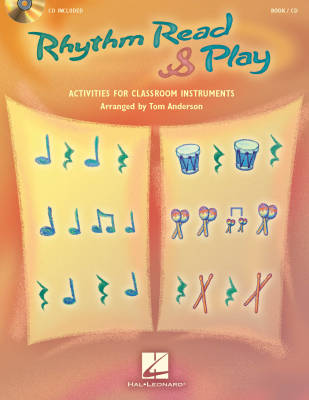 Hal Leonard - Rhythm Read & Play - Anderson - Book/Audio Online