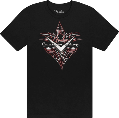 Fender - Fender Custom Shop Pinstripe T-Shirt, Black