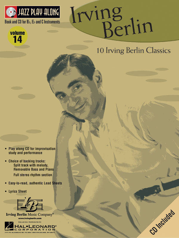Irving Berlin: Jazz Play-Along Volume 14 - Book/CD