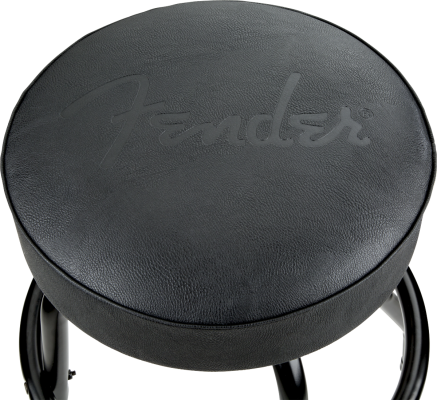 Fender Embossed Black Logo Barstool - 24\'\'