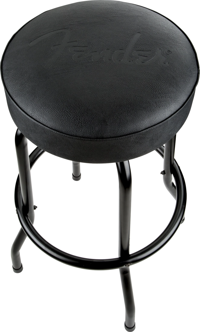 Fender Embossed Black Logo Barstool - 30\'\'