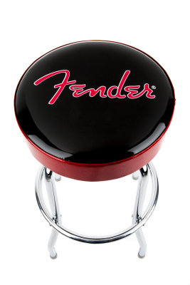 Fender - Fender Red Sparkle Logo Barstool - 30