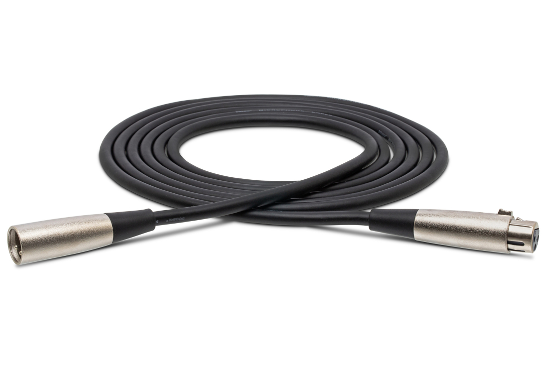 XLR3F to XLR3M Microphone Cable - 30\'