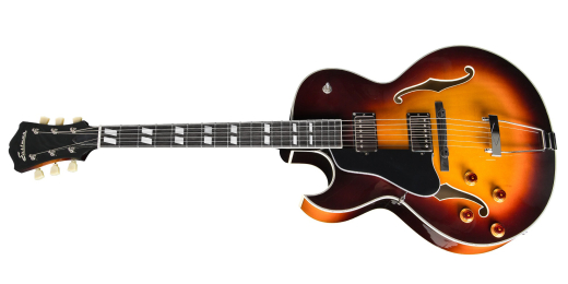 Eastman Guitars - AR372CE Archtop Guitar with Hardshell Case, Left Handed - Sunburst