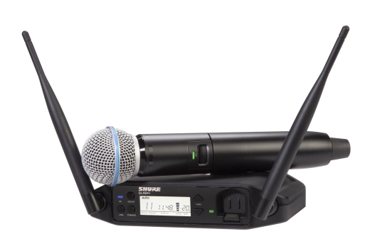 Shure - Systme GLXD24+ avec microphone Beta 58A pour la voix