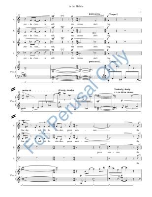 In the Middle - Crooker/Trumbore - SATB