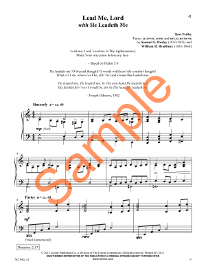 Refreshing: Keyboard Settings of Eloquent Hymns - Fettke - Piano - Book