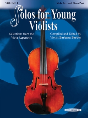 Summy-Birchard - Solos for Young Violists, Volume 1: Selections from the Viola Repertoire - Barber - Viola/Piano - Book