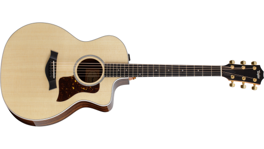 Taylor Guitars - 214ce DLX Grand Auditorium Acoustic Cutaway Guitar w/ ES2 and Case