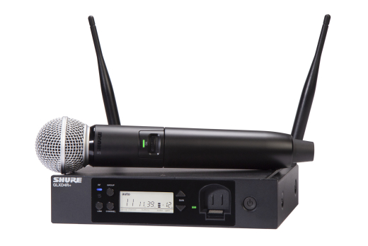Shure - Systme GLXD24R+ avec microphone SM58 pour la voix