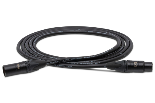Hosa - Edge Microphone Cable, Neutrik XLR3F to XLR3M, 25 ft