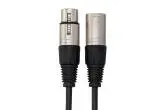 DMX512 Cable, XLR3M to XLR3F, 15 ft