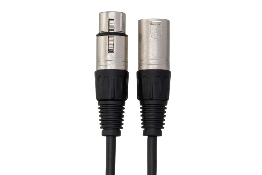 DMX512 Cable, XLR5M to XLR5F, 25 ft