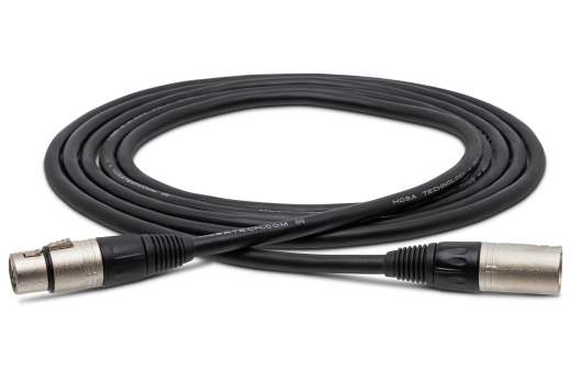 Hosa - DMX512 Cable, XLR5M to XLR5F, 24 AWG X 4 OFC, 120-ohm Cable, 10 ft