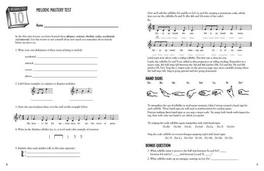 Thirty Days to Melody - Henderson - Teacher Edition