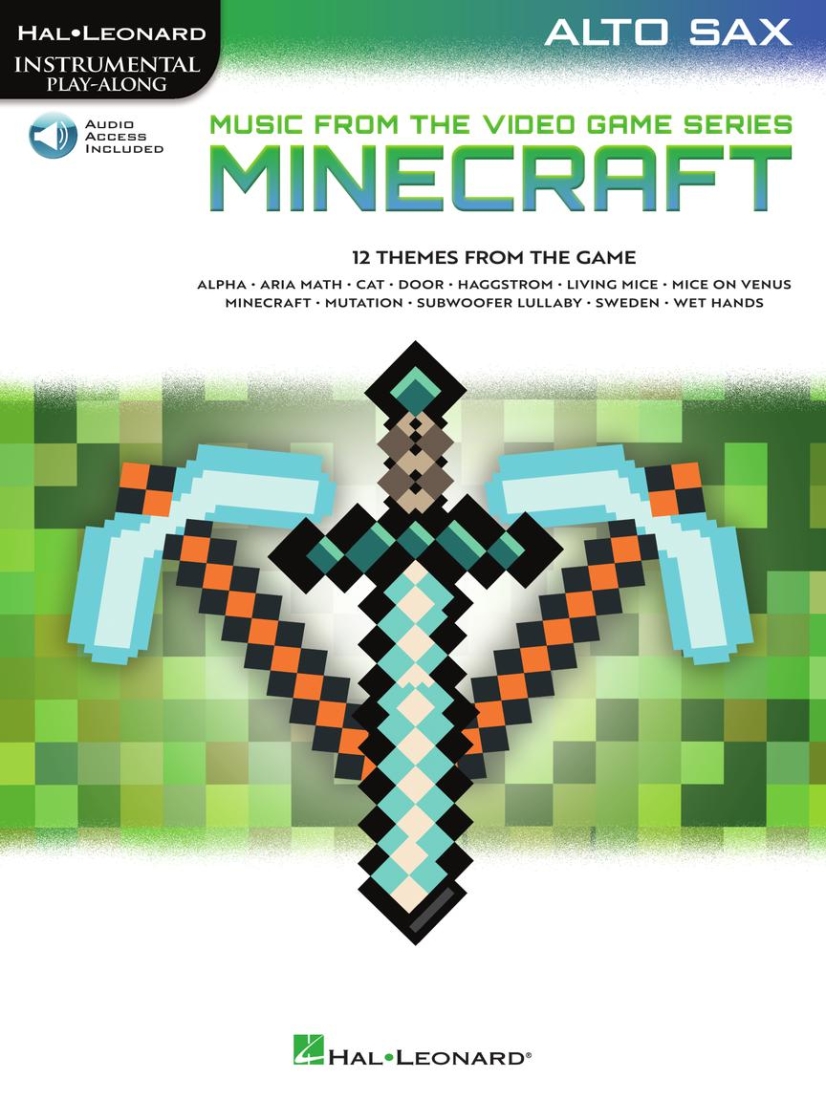 Minecraft: Music from the Video Game Series - Alto Sax - Book/Audio Online