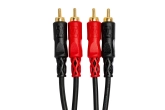Stereo Interconnect, Dual RCA to Same, 1 m