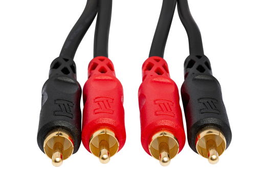 Stereo Interconnect, Dual RCA to Same, 2 m