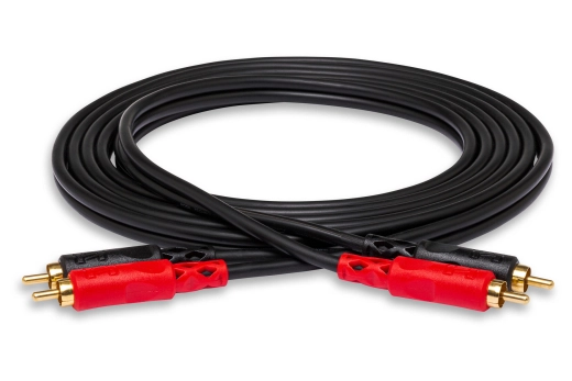 Hosa - Stereo Interconnect, Dual RCA to Same, 3 m