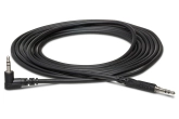 Hosa - Stereo Interconnect, 3.5 mm TRS to Right-angle 3.5 mm TRS, 5 ft