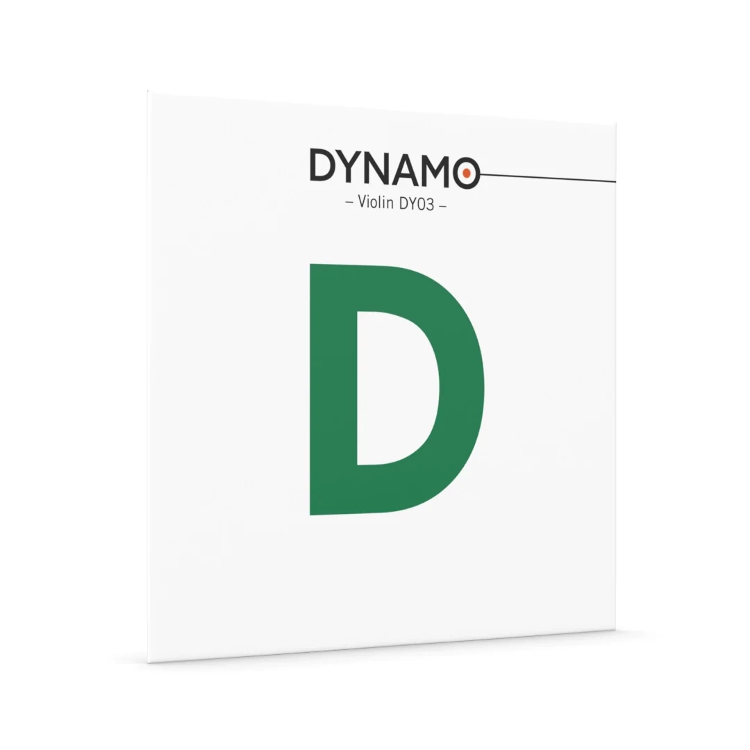 Dynamo Single Violin String, Aluminum Wound - D