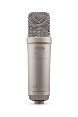 RODE - NT1 5th Generation Studio Condenser Microphone - Silver