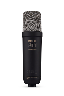 RODE - NT1 5th Generation Studio Condenser Microphone - Black