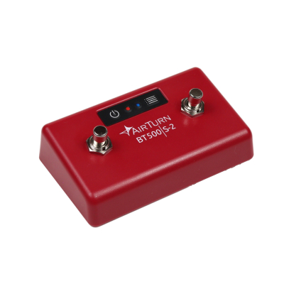 BT500S-2 2-Switch Wireless Foot Controller - Red