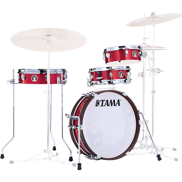 Club-JAM Pancake 4-Piece Shell Pack (18,10,13,SD) - Burnt Red Mist