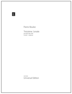 Troisieme Sonate: Formant 1: Antiphonie - Boulez - Piano - Score/Parts