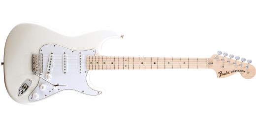 Stratocaster NOS signature RobinTrower  touche en rable (fini Arctic White)