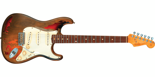 Rory Gallagher Signature Stratocaster Relic, Rosewood Fingerboard - 3-Color Sunburst