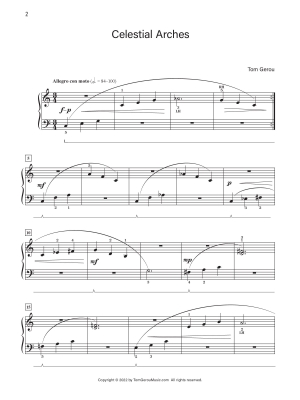 Celestial Arches - Gerou - Piano - Sheet Music