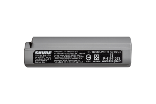 Shure - Batterie rechargeable SB904 au lithium ionique