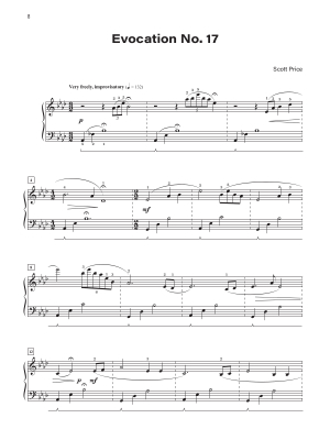 Evocations, Set 2 (Nos. 1425) - Price - Piano - Book