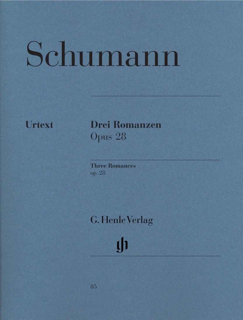 3 Romances Op. 28 - Schumann/Boetticher - Piano - Book