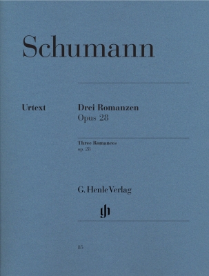 G. Henle Verlag - 3 Romances Op. 28 - Schumann/Boetticher - Piano - Book