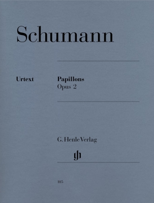 G. Henle Verlag - Papillons Op. 2 Schumann, Herttrich Piano Livre
