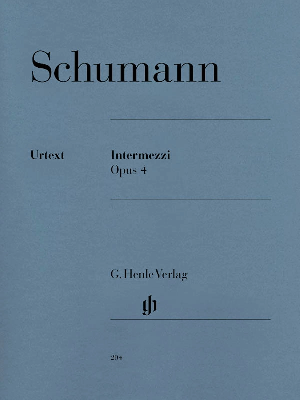 Intermezzi Op. 4 - Schumann/Herttrich - Piano - Book